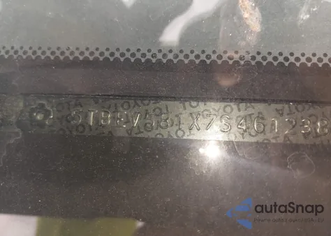 2007 Toyota Tundra Limited 5.7L V8 from USA, damaged, VIN 5TBEV581X7S461238